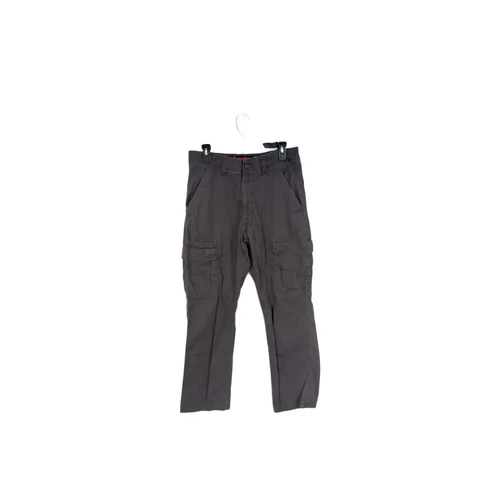 Wrangler ATG Men’s Sierra Cargo Pants Black 30x30 Straight Leg Stretch Pockets